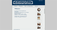 Desktop Screenshot of antiquitaeten-hoehn.at